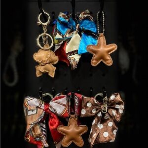 Bag Charms & Scarf Twilly Accessories • Choose Your Style